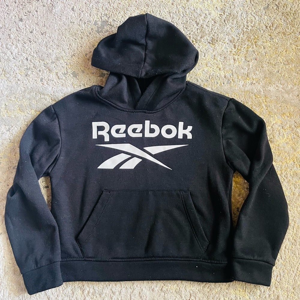 Boys Reebok Black Hoodie